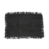 The Oh My Gee Placemat - Black Navy - Set Van 4