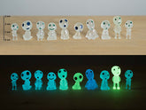 Glow In The Dark Mosmaatjes - 10Pcs - 3Cm