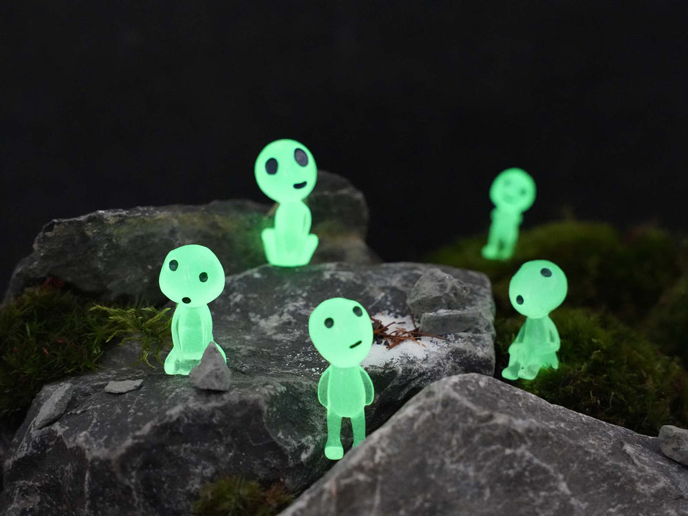 Glow In The Dark Mosmaatjes - 10Pcs - 3Cm