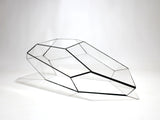 Geometric Terrarium - Plantasia - Vivarium ↑ 50 X 25 X 17,5 Cm (Lxwxh) - Glass