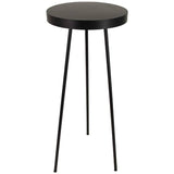 Round Table - Black Metal - Ø42,5 X ↑ 98 Cm