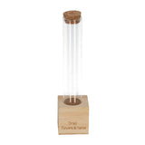 Wooden Dried Flower Stand - Tube S - Flowers And Herbs