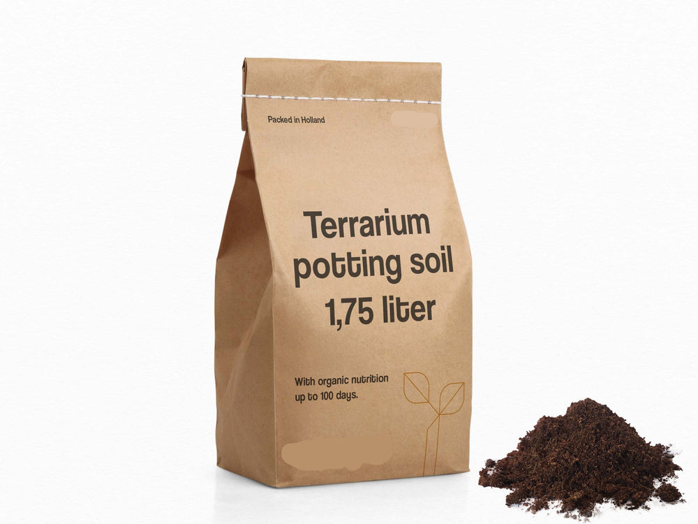 Terrarium Potting Soil - 1.75 Liters - With Organic Nutrition
