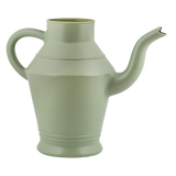 Vintage Plastic Watering Can - ↑ 22Cm - White - Blue - Green