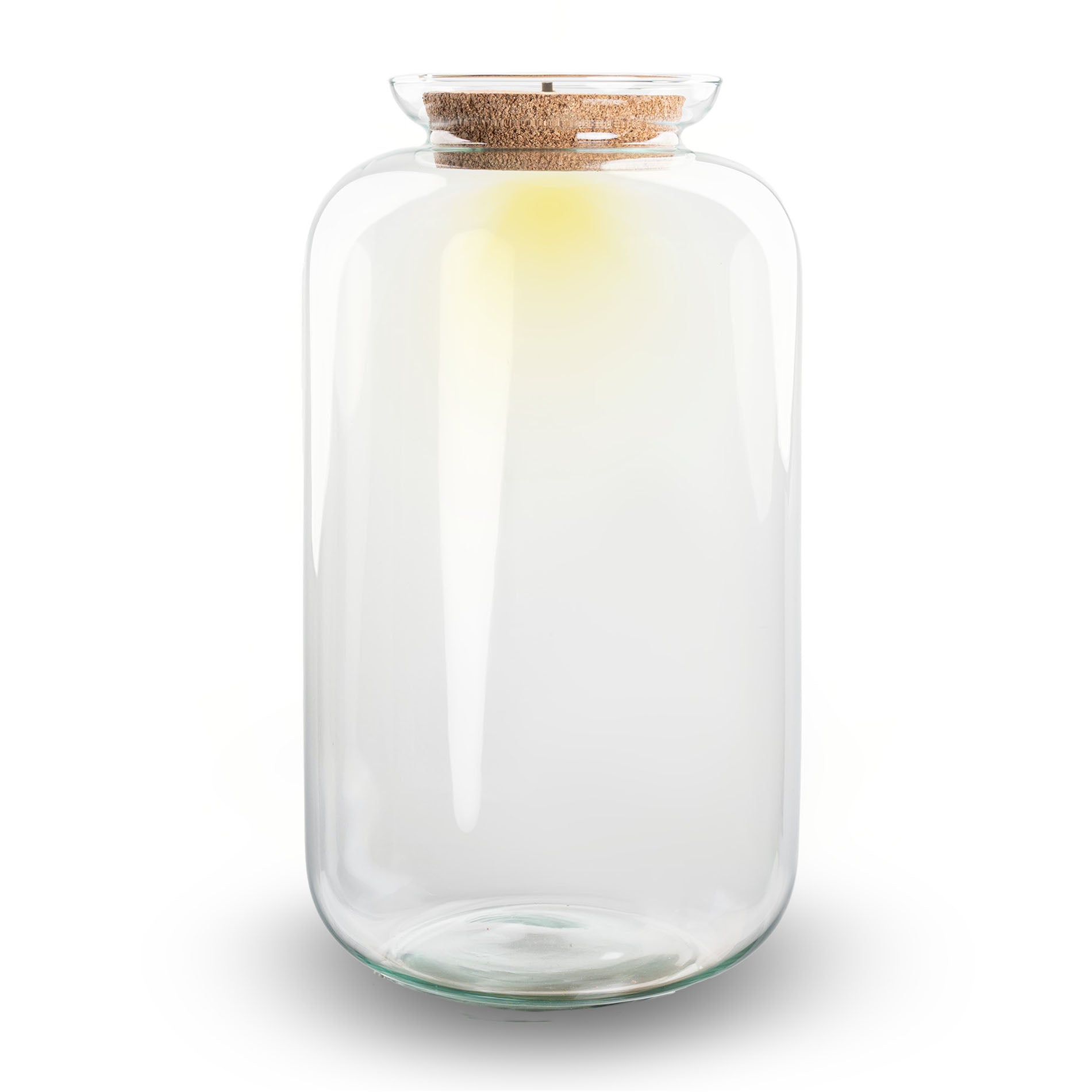 Terrarium With Cork - Sven Xl With Led Light - Closed Terrarium ↑ 43 Cm
