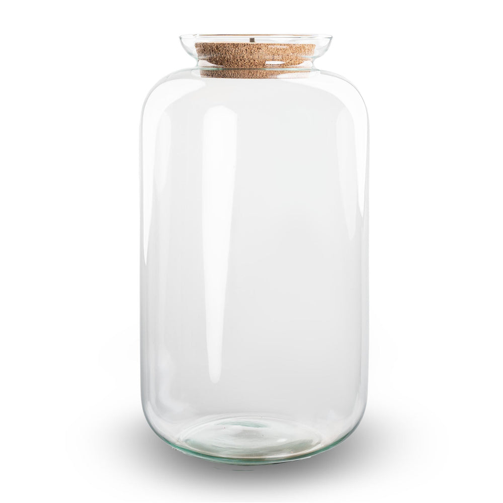 Terrarium With Cork - Sven Xl With Led Light - Closed Terrarium ↑ 43 Cm