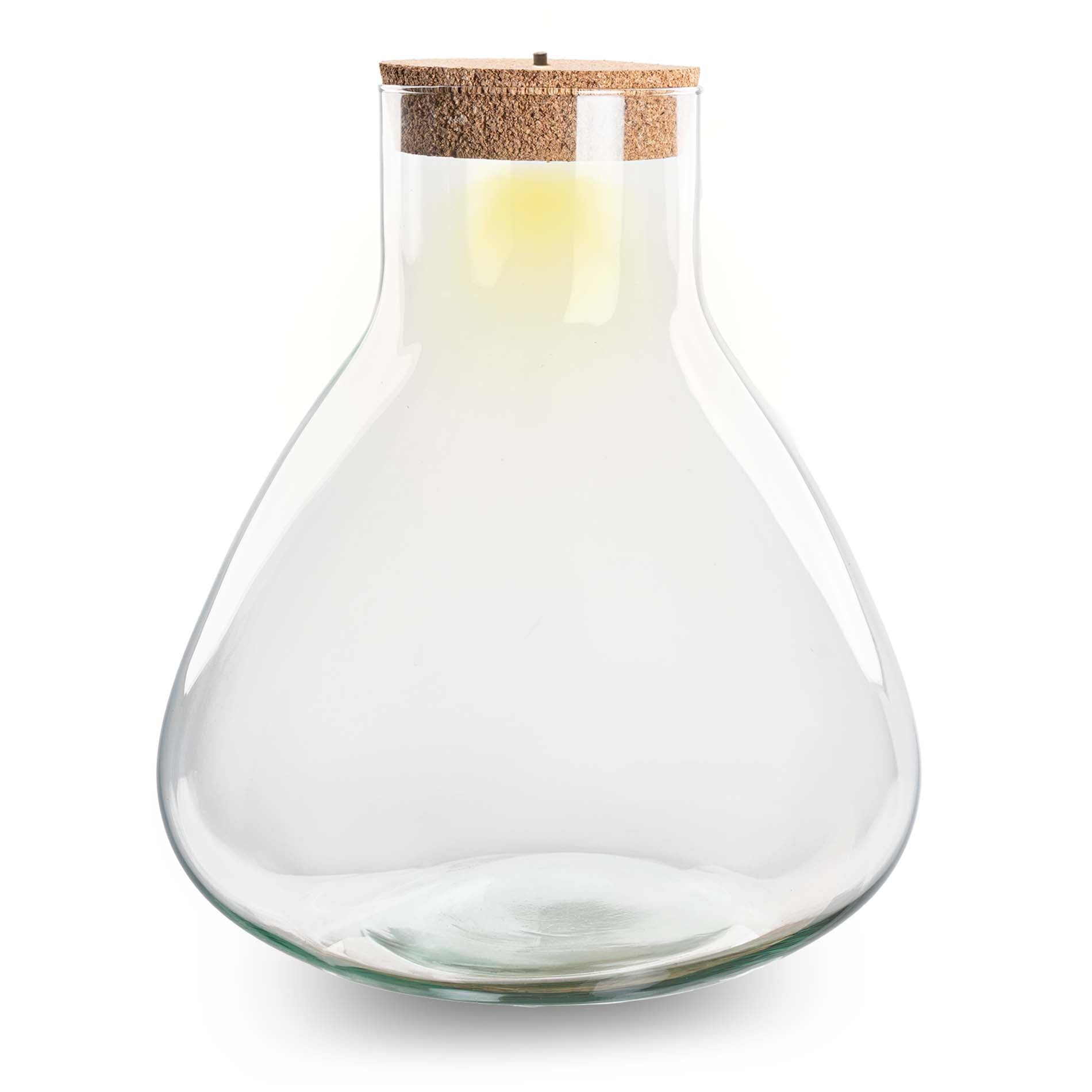 Terrarium With Cork -Mia With Led Cork - ↑ 35 Cm