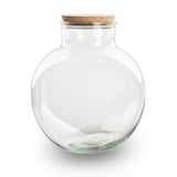 Terrarium Bottle 'Teddy' - Incl. (Led) Cork - Closed Terrarium Ø 25 Cm ↑ 26.5 Cm